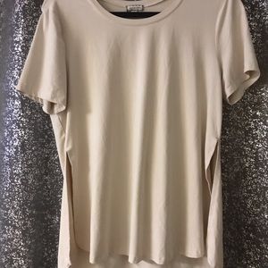 A Soft Pink/Cream Shirt